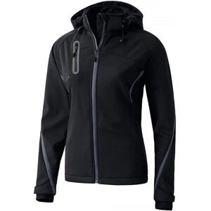 Erima Damen Softshell Jakke - Avtakbar hette - Sidelommer - Svart Erima Damen Softshell Jakke - Avtakbar hette - Sidelommer - Svart