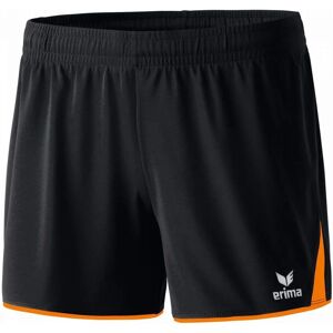 ERIMA Damen CLASSIC 5-CUBES Shorts - Schwarz/Orange - 34 - Shorts ERIMA Damen CLASSIC 5-CUBES Shorts - Schwarz/Orange - 34 - Shorts