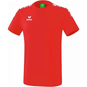 ERIMA Essential 5-C T-shirt - Sport - Vit, Röd ERIMA Essential 5-C T-shirt - Sport - Vit, Röd