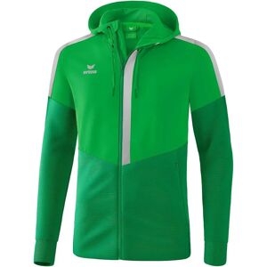 ERIMA Herren Squad Trainingsjacke mit Kapuze - Grün - XL ERIMA Herren Squad Trainingsjacke mit Kapuze - Grün - XL