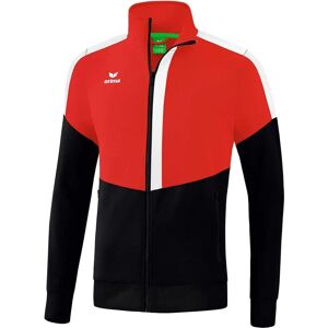 ERIMA heren Squad Worker jas - Rood/Zwart/Wit - 3XL - Jas ERIMA heren Squad Worker jas - Rood/Zwart/Wit - 3XL - Jas
