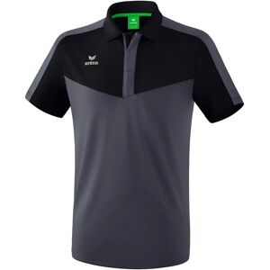 ERIMA SQUAD Poloshirt - Schwarz/Schiefergrau - S ERIMA SQUAD Poloshirt - Schwarz/Schiefergrau - S