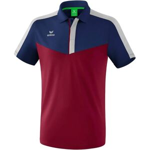 ERIMA Heren Squad Polo - Navy/Bordeaux - M ERIMA Heren Squad Polo - Navy/Bordeaux - M