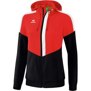 ERIMA Red/Black/White Squad Presentation Jacket - Jacket ERIMA Red/Black/White Squad Presentation Jacket - Jacket