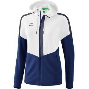 ERIMA Damen Training Jacket - Polyester, White/Navy/Gray - Sportwear ERIMA Damen Training Jacket - Polyester, White/Navy/Gray - Sportwear