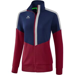 ERIMA Squad Worker Jacke - Navy/Bordeaux/Silver Grey - JACKET ERIMA Squad Worker Jacke - Navy/Bordeaux/Silver Grey - JACKET