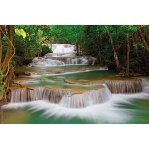 PAPERMOON Deep Forest Waterfall Tapete - Tapeten PAPERMOON Deep Forest Waterfall Tapete - Tapeten