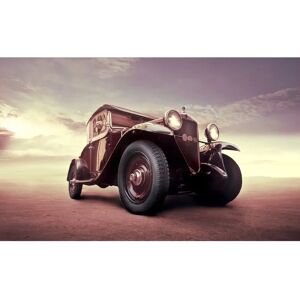 PAPERMOON Fototapete Poser Oldtimer - 3,5x2,6m Mehrfarbig Vlies PAPERMOON Fototapete Poser Oldtimer - 3,5x2,6m Mehrfarbig Vlies