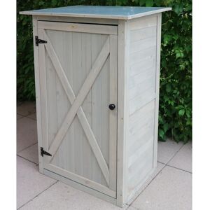 HABAU Gartenschrank »Benno« - Wetterfester Stahl, Verstellbare Regale, Landhausstil HABAU Gartenschrank »Benno« - Wetterfester Stahl, Verstellbare Regale, Landhausstil