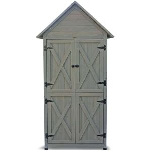 HABAU Tuin Kast Lena - Grijs - Tuin Kast HABAU Tuin Kast Lena - Grijs - Tuin Kast