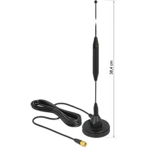 Antenne GSM omnidirectionnelle DeLOCK 12423 - Intérieur/Extérieur - 3,5 dBi Antenne GSM omnidirectionnelle DeLOCK 12423 - Intérieur/Extérieur - 3,5 dBi