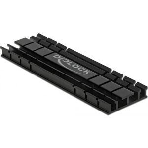 DeLOCK 18285 Kompakter M.2 Kühler - Aluminium Schwarz - Computer Kühlteile DeLOCK 18285 Kompakter M.2 Kühler - Aluminium Schwarz - Computer Kühlteile