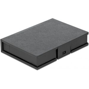 DeLOCK 18372 Caja de almacenamiento para disco duro plástico - Caja para disco duro DeLOCK 18372 Caja de almacenamiento para disco duro plástico - Caja para disco duro