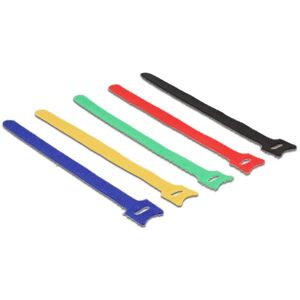 DeLOCK 18636 Nylon Kabelbinder - Bunte - 240mm - Wiederverwendbar DeLOCK 18636 Nylon Kabelbinder - Bunte - 240mm - Wiederverwendbar