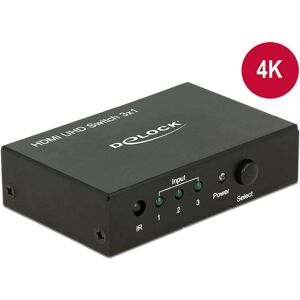 Interrupteur HDMI DeLOCK 18683 4K HDR Interrupteur HDMI DeLOCK 18683 4K HDR
