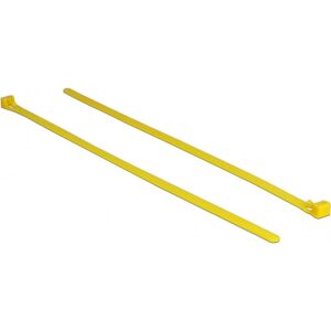 DeLOCK 18761 Nylon wiederverwendbarer Kabelbinder - Kabelbinder - Gelb - 30cm DeLOCK 18761 Nylon wiederverwendbarer Kabelbinder - Kabelbinder - Gelb - 30cm