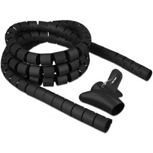 DeLOCK 18838 Kabelzubehör - 2,5 m Schwarze Spiralschläuche DeLOCK 18838 Kabelzubehör - 2,5 m Schwarze Spiralschläuche