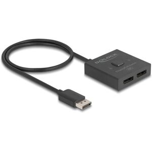 DeLOCK 18906 Videoschalter - DisplayPort, Schwarz - 8K & HDR Unterstützung DeLOCK 18906 Videoschalter - DisplayPort, Schwarz - 8K & HDR Unterstützung