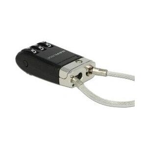 Navilock Modello 20647 - Lucchetto di Sicurezza USB - Nero Navilock Modello 20647 - Lucchetto di Sicurezza USB - Nero