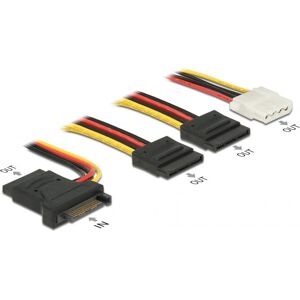 DeLOCK 60171 Stromkabel - 20cm SATA zu 3 SATA + Molex DeLOCK 60171 Stromkabel - 20cm SATA zu 3 SATA + Molex