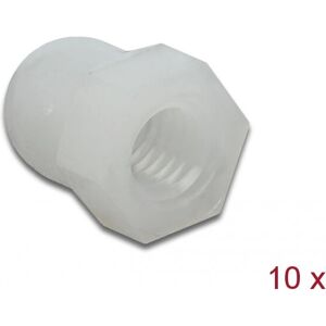 Tappo protettivo in nylon naturale DeLOCK 60235 - Per foro M5 Tappo protettivo in nylon naturale DeLOCK 60235 - Per foro M5