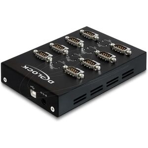 DeLOCK 61860 Serienschalterbox - USB 2.0, RS-232, 8 Port DeLOCK 61860 Serienschalterbox - USB 2.0, RS-232, 8 Port
