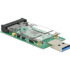 DeLOCK 62681 USB-A to mSATA Adapter - Interface Card DeLOCK 62681 USB-A to mSATA Adapter - Interface Card