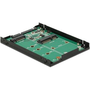Adaptateur SATA M.2 mSATA DeLOCK 62866 - Carte d'interface Adaptateur SATA M.2 mSATA DeLOCK 62866 - Carte d'interface