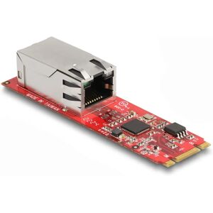 DeLOCK 62985 Netværkskort - M.2 til RJ45 2,5Gbps - Ethernet DeLOCK 62985 Netværkskort - M.2 til RJ45 2,5Gbps - Ethernet