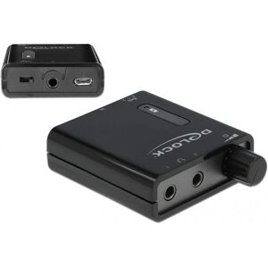 DeLOCK 64056 Tragbarer Stereo-Kopfhörerverstärker - Verstärker DeLOCK 64056 Tragbarer Stereo-Kopfhörerverstärker - Verstärker