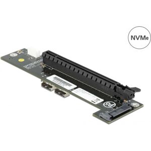 Convertitore PCIe x16 con Biforcazione DeLOCK - Scheda di Interfaccia Convertitore PCIe x16 con Biforcazione DeLOCK - Scheda di Interfaccia