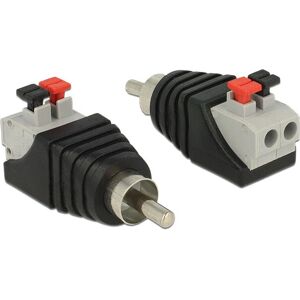 DeLOCK 65566 Changeur de genre RCA Mâle - Adaptateur de câble DeLOCK 65566 Changeur de genre RCA Mâle - Adaptateur de câble