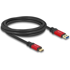 DeLOCK 80618 USB Kabel USB 3.2 Gen 2 (3.1 Gen 2) USB A USB C Schwarz, Rot - USB Kabel DeLOCK 80618 USB Kabel USB 3.2 Gen 2 (3.1 Gen 2) USB A USB C Schwarz, Rot - USB Kabel