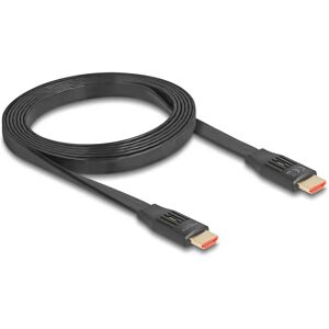 DeLOCK 81002 HDMI Kabel - 2m - Schwarz - Unterstützt 8K 60Hz, 48Gbps, HDR DeLOCK 81002 HDMI Kabel - 2m - Schwarz - Unterstützt 8K 60Hz, 48Gbps, HDR