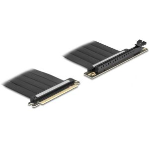 Tarjeta elevadora PCI Express de DeLOCK - X16 90° - Cable 30cm - PCIe 4.0 Tarjeta elevadora PCI Express de DeLOCK - X16 90° - Cable 30cm - PCIe 4.0