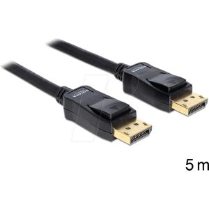Delock 5m DisplayPort Cable - DisplayPort 1.2 4K UHD Delock 5m DisplayPort Cable - DisplayPort 1.2 4K UHD
