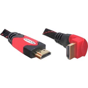 Delock 3m HDMI Kabel - 4K UHD, Ethernet, Vinklet Delock 3m HDMI Kabel - 4K UHD, Ethernet, Vinklet