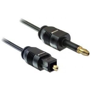 Câble Audio Toslink Delock 2m - Numérique Optique - Noir Câble Audio Toslink Delock 2m - Numérique Optique - Noir