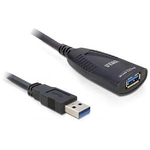 Cablu de extensie USB 3.0 activ de 5m DeLOCK Cablu de extensie USB 3.0 activ de 5m DeLOCK