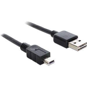 DeLOCK 5m USB 2.0 A - Mini USB Kabel - Schwarz DeLOCK 5m USB 2.0 A - Mini USB Kabel - Schwarz