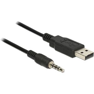 Câble audio USB2.0-A / 3,5mm de 1,8 m - USB à Audio/Série - Noir Câble audio USB2.0-A / 3,5mm de 1,8 m - USB à Audio/Série - Noir