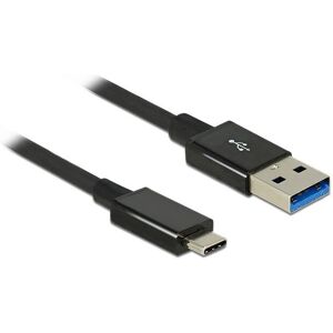 Delock USB 3.1 Gen 2 Kabel 1m Zwart Delock USB 3.1 Gen 2 Kabel 1m Zwart