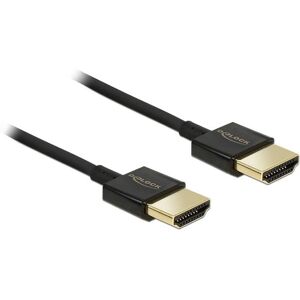 DeLOCK HDMI Cable - 4.5m - Black - Supports 4K & 3D DeLOCK HDMI Cable - 4.5m - Black - Supports 4K & 3D