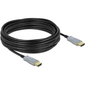 DeLOCK 85010 HDMI-Kabel - 4K 60Hz Aktives Optisches Kabel - Schwarz DeLOCK 85010 HDMI-Kabel - 4K 60Hz Aktives Optisches Kabel - Schwarz
