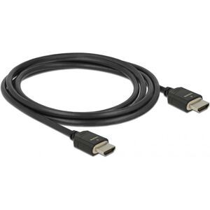 DeLock 85294 Hochgeschwindigkeits HDMI Kabel - 8K 60Hz - Schwarz DeLock 85294 Hochgeschwindigkeits HDMI Kabel - 8K 60Hz - Schwarz