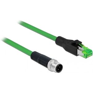 DeLOCK 85438 Industrielles Netzwerkabel - Grün - 2m - Dreifach abgeschirmt DeLOCK 85438 Industrielles Netzwerkabel - Grün - 2m - Dreifach abgeschirmt