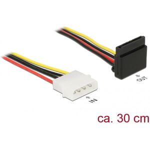 Câble d'alimentation DeLOCK - SATA 15 broches & Molex 4 broches - 30cm - Publicité Câble d'alimentation DeLOCK - SATA 15 broches & Molex 4 broches - 30cm - Publicité
