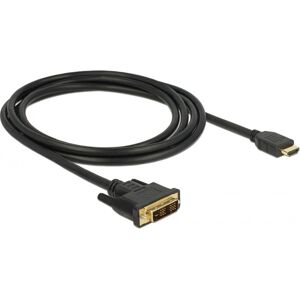 DeLOCK 85584 Video Kabeladapter - 2m - DVI-D auf HDMI DeLOCK 85584 Video Kabeladapter - 2m - DVI-D auf HDMI