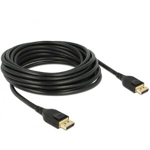 DeLOCK 85663 DisplayPort Cable - 5m Black DeLOCK 85663 DisplayPort Cable - 5m Black
