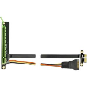 DeLOCK 85768 PCIe x4 Riser Kort - Sort DeLOCK 85768 PCIe x4 Riser Kort - Sort